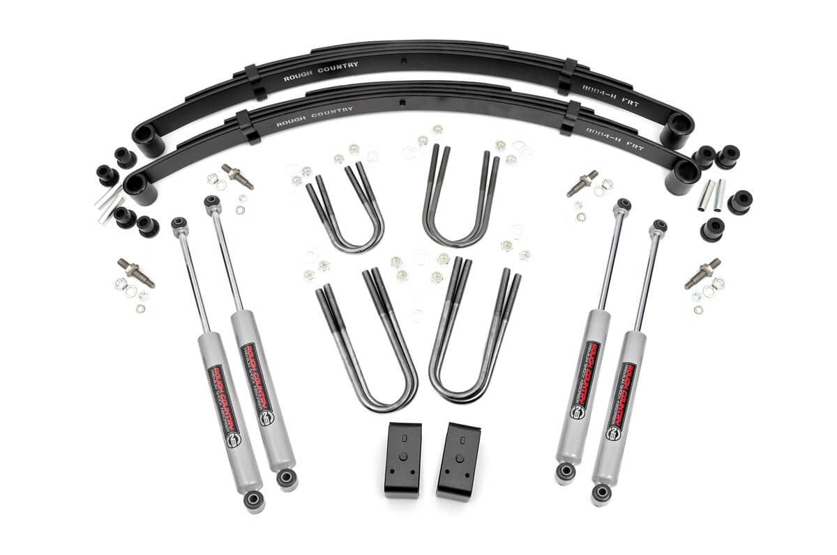 Jeep Grand Wagoneer/J10 Truck/J20 Truck/Wagoneer 4WD 3 Inch Lift Kit | Rear Blocks - Rough Country