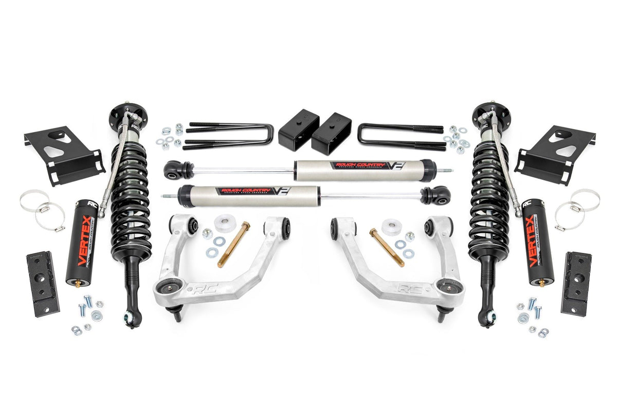 05-23 Toyota Tacoma 2WD/4WD 3.5 Inch Lift Kit w/ Rear Blocks - Rough Country