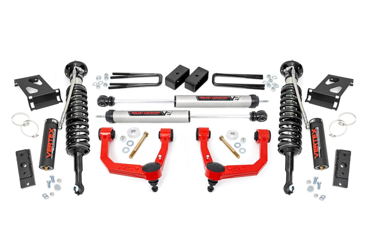 05-23 Toyota Tacoma 2WD/4WD 3.5 Inch Lift Kit w/ Rear Blocks - Rough Country