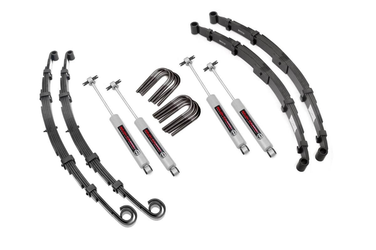 55-68 Jeep CJ5/55-68 CJ7 4WD 2.5 Inch Lift Kit - Rough Country