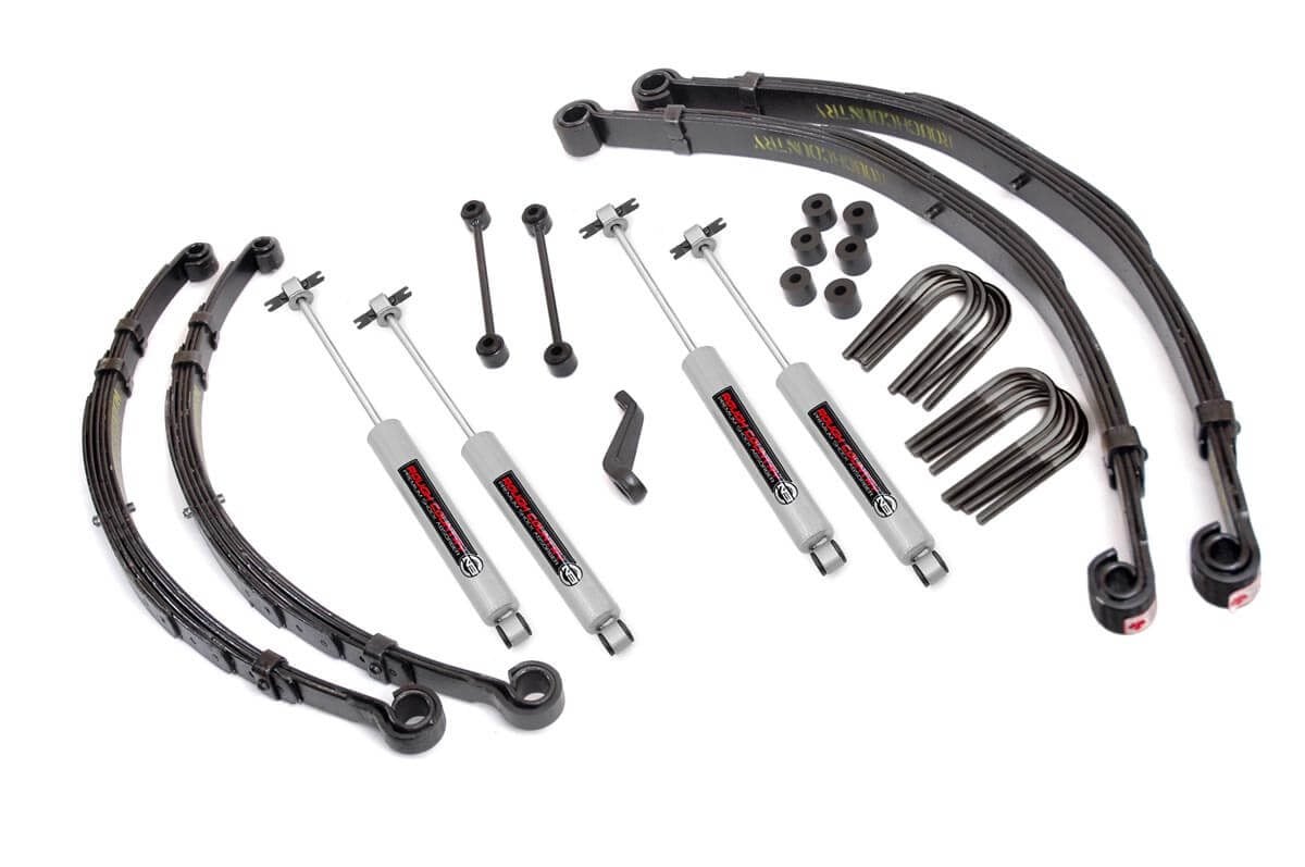 82-83 Jeep CJ5/82-83 CJ7 5 4WD 4 Inch Lift Kit - Rough Country