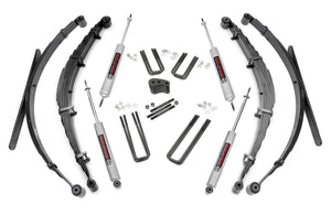 77-79 Ford F-250 4WD 4 Inch Lift Kit | Rear Springs - Rough Country