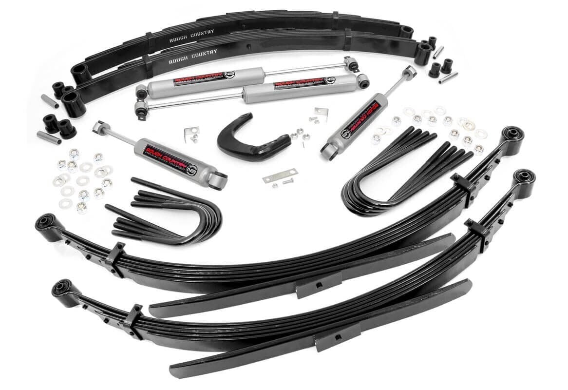 77-87 Chevy/GMC 3/4-Ton Suburban/C25/K25 Truck 6 Inch Lift Kit | 52 Inch RR Springs - Rough Country