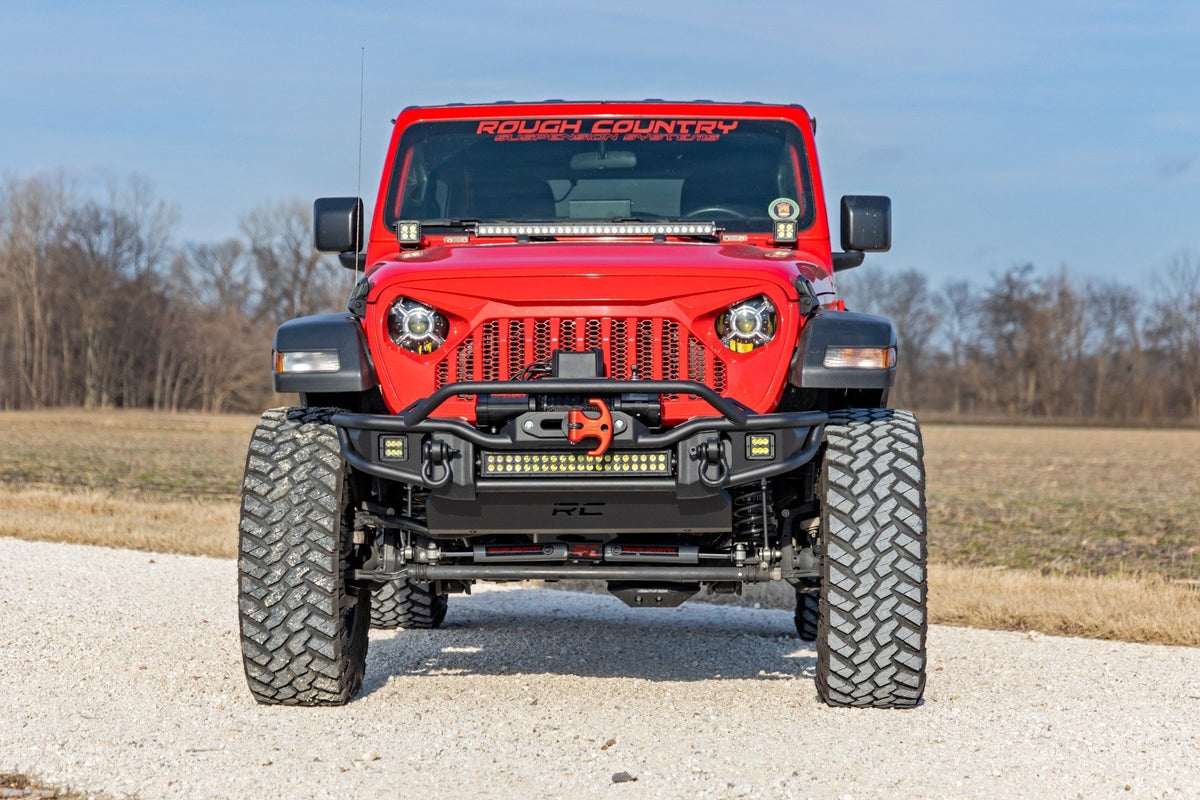 24-26 Jeep Wrangler Unlimited 4WD 3.5 Inch Lift Kit | C/A Drop | FR D/S - Rough Country