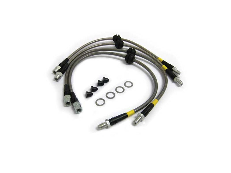 12-15 MINI Cooper R59 StopTech Stainless Steel Brake Lines Front+Rear