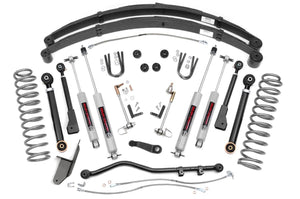 84-01 Jeep Cherokee XJ 2WD/4WD 4.5 Inch Lift Kit | RR Springs | X-Series - Rough Country