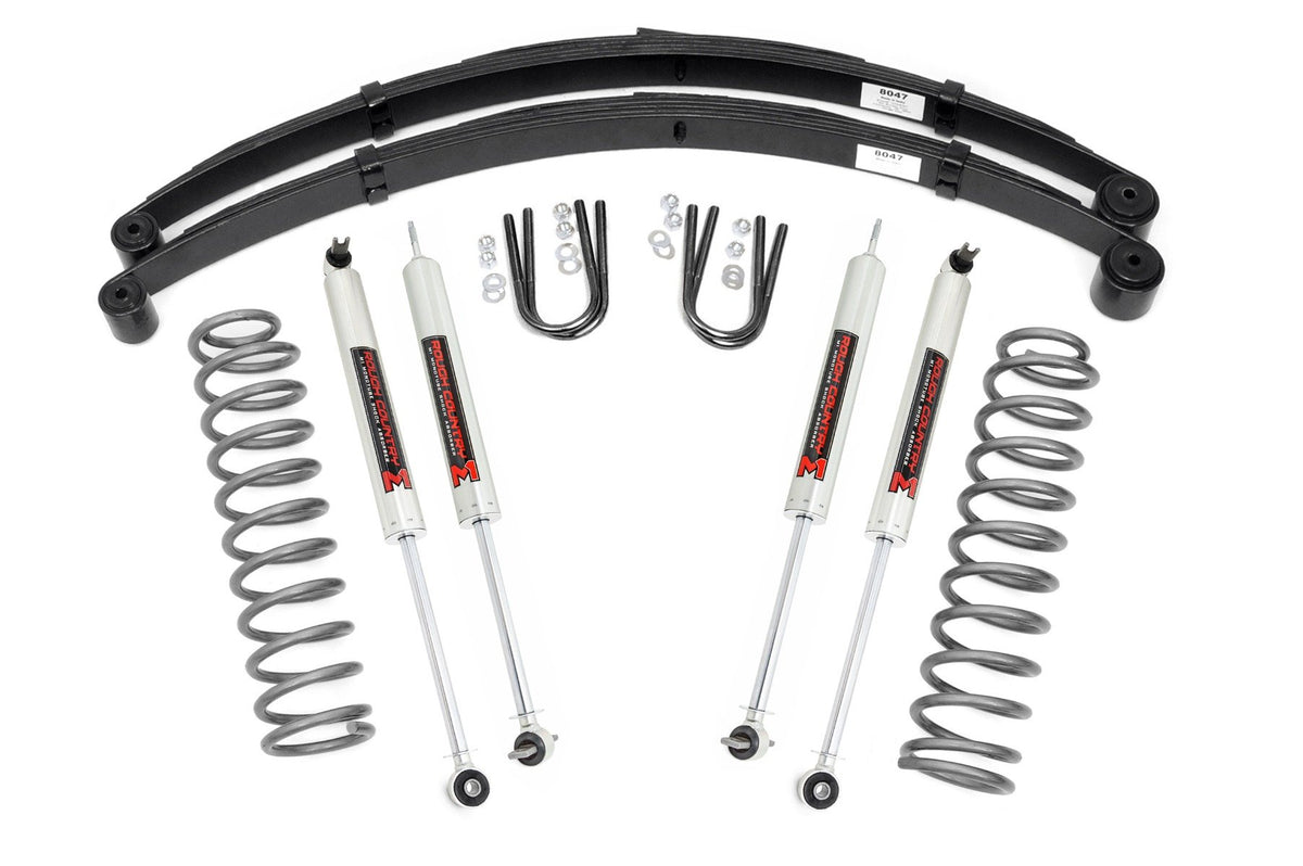 84-01 Jeep Cherokee XJ 2WD/4WD 3 Inch Lift Kit - Rough Country
