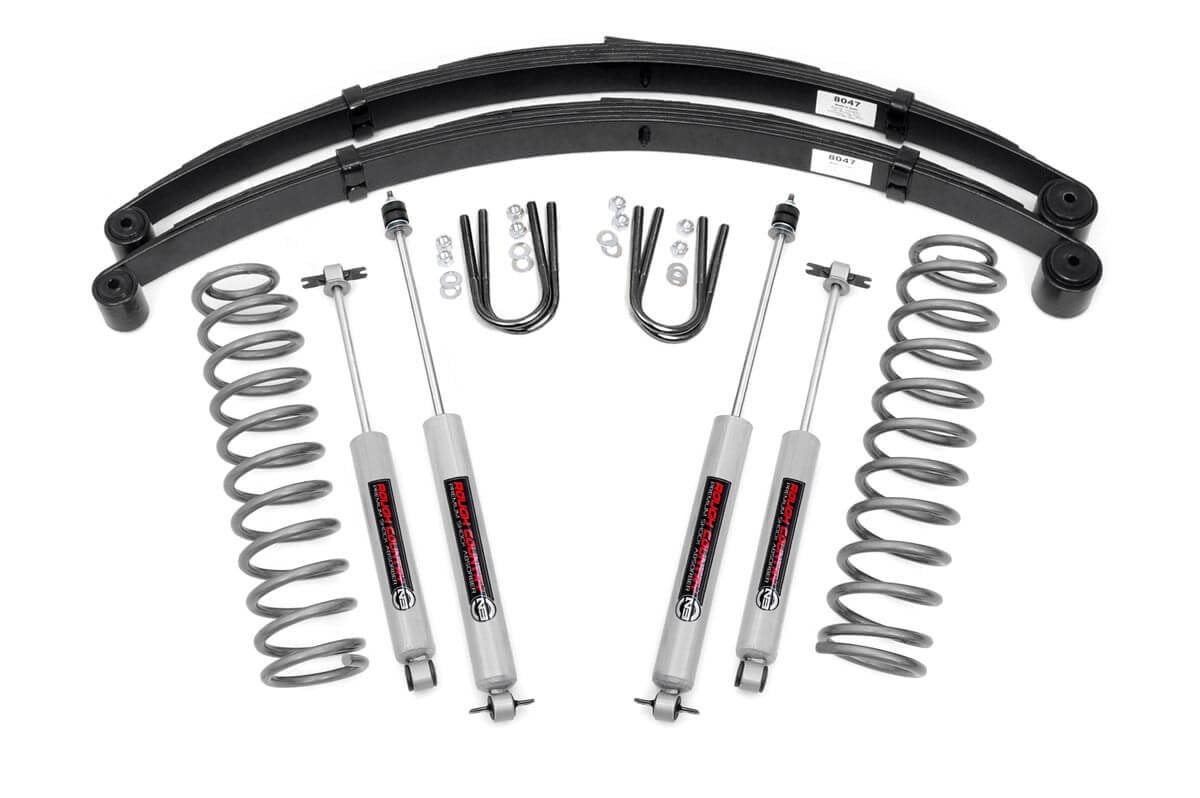 84-01 Jeep Cherokee XJ 2WD/4WD 3 Inch Lift Kit - Rough Country