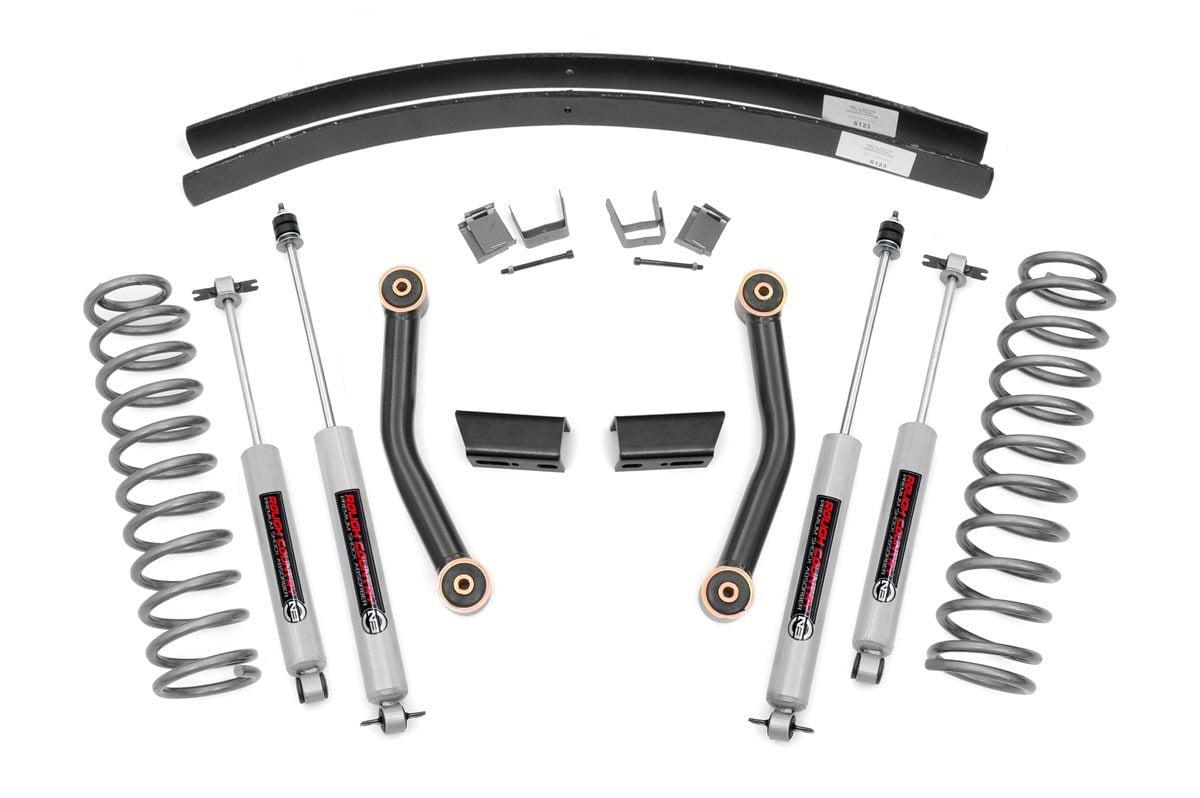 84-01 Jeep Cherokee XJ 2WD/4WD 3 Inch Lift Kit | Series II - Rough Country