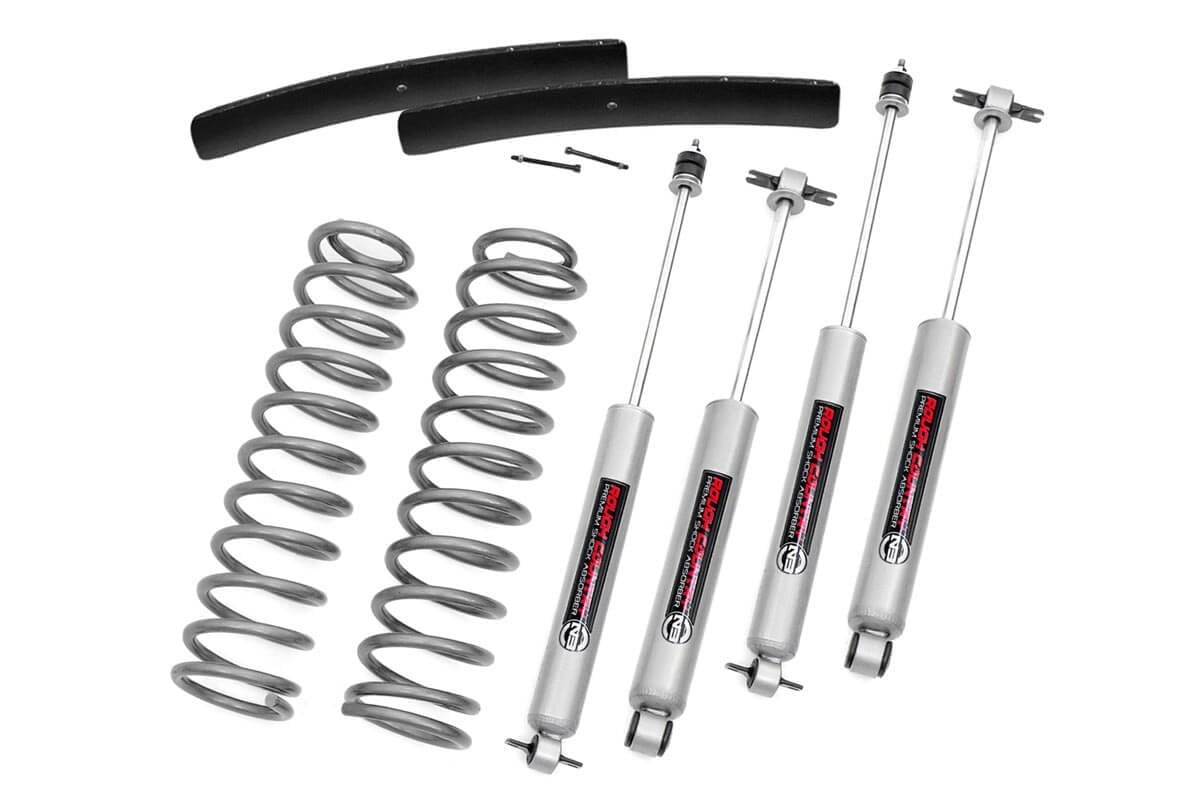 86-92 Jeep Comanche MJ 2WD/4WD 3 inch Lift Kit - Rough Country