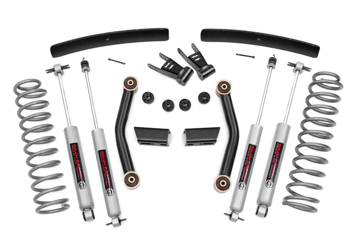 86-92 Jeep Comanche MJ 4WD 4.5 Inch Lift Kit - Rough Country