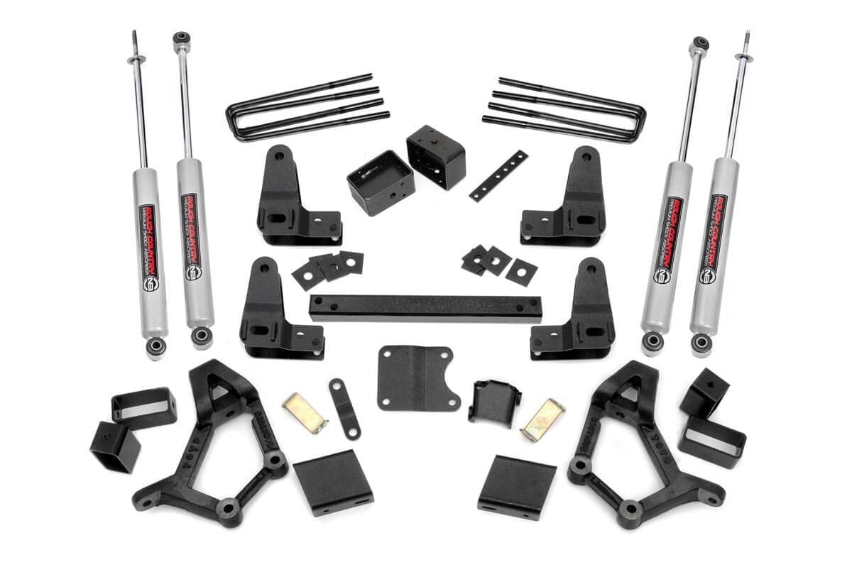 86-95 Toyota Truck Ext Cab 4WD 4-5 Inch Lift Kit - Rough Country