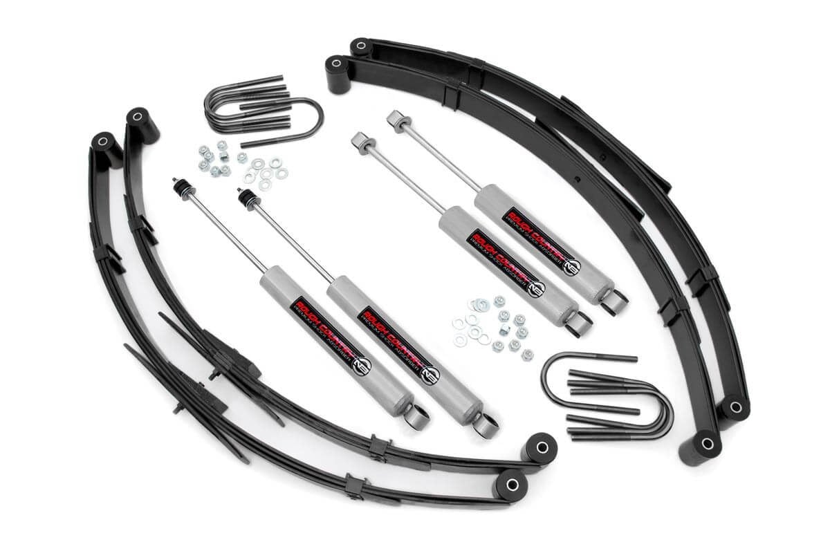 87-95 Jeep Wrangler YJ 4WD 2.5 Inch Lift Kit - Rough Country