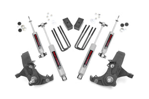 88-99 Chevy C1500/K1500 Pickup Extended Ca/Half-Ton SUV 4 Inch Lift Kit - Rough Country