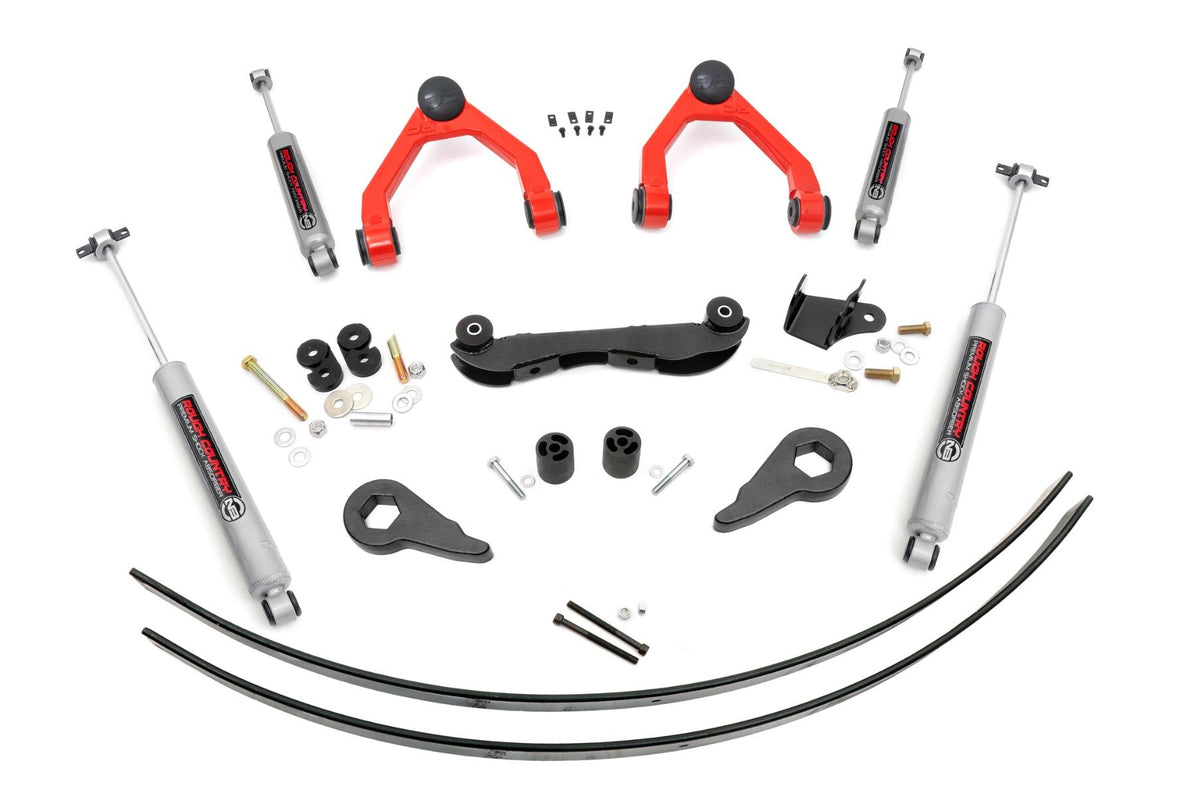 88-99 Chevy/GMC 1500 Truck & SUV 4WD 2-3 Inch Lift Kit | Rear AAL - Rough Country