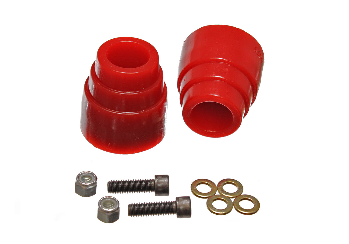 00-05 Ford Excursion 4WD Rear Energy Suspension Overload Spring Snubber Set Leaf Spring Bushing Set