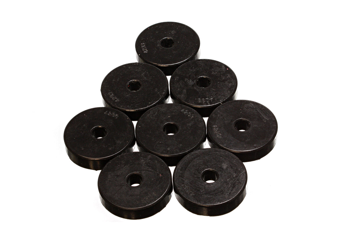 Energy Suspension 2 9 / 32 in. OD x 7 / 16 in. ID x 1 / 2 in. H Universal Leaf Spring Pad