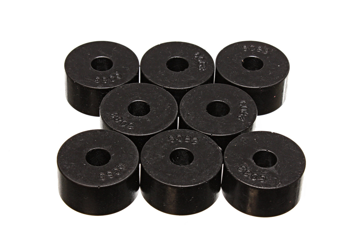 Energy Suspension 1 1 / 2 in. OD x 7 / 16 in. ID x 3 / 4 in. H Universal Leaf Spring Pad