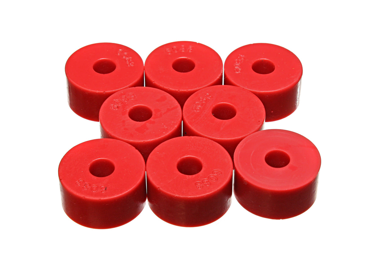Energy Suspension 1 1 / 2 in. OD x 7 / 16 in. ID x 3 / 4 in. H Universal Leaf Spring Pad