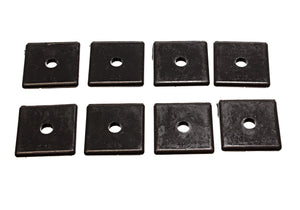 Energy Suspension 2 in. SQ x 7 / 16 in. ID x 1 / 4 in. H Universal Leaf Spring Pad