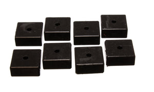Energy Suspension 2 1 / 16 in. SQ x 3 / 8 in. ID x 15 / 16 in. H Universal Leaf Spring Pad