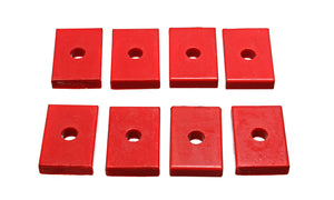 Energy Suspension 2 7 / 16 in. L x 1 5 / 8 in. W x 15 / 32 in. ID x 1 / 2 in. H Universal Leaf Spring Pad