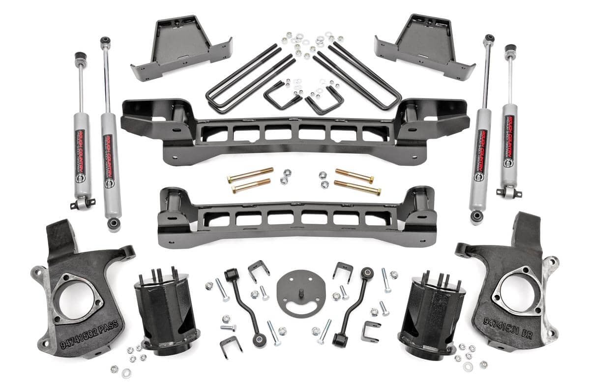 99-06 Chevy Silverado & GMC Sierra 1500 2WD 6 Inch Lift Kit - Rough Country