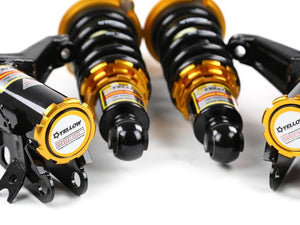 02-05 Honda Civic SI Yellow Speed Coilovers- Dynamic Pro Gravel
