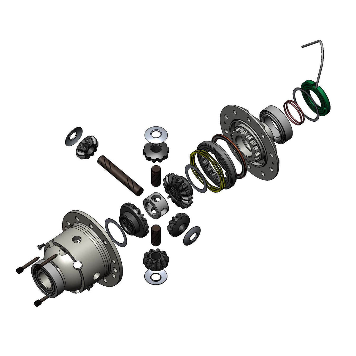 87-05 Nissan Pathfinder ARB Air Locker Differential R180A Front 27-Spline All Ratios