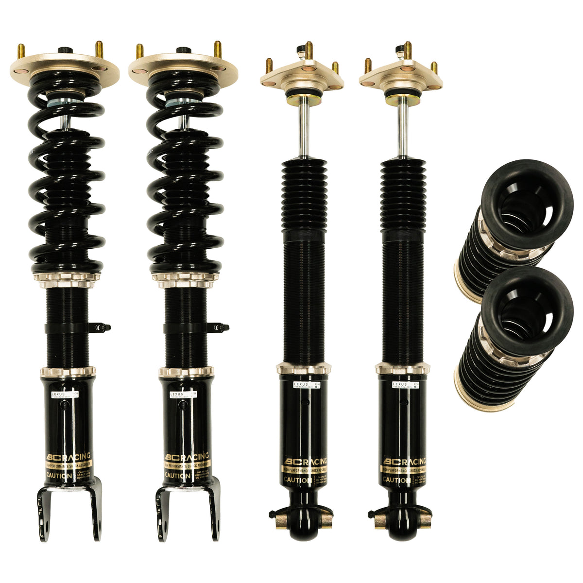 17-UP Lexus IS300- IS200T- IS350 RWD BC Racing Coilovers - BR Type
