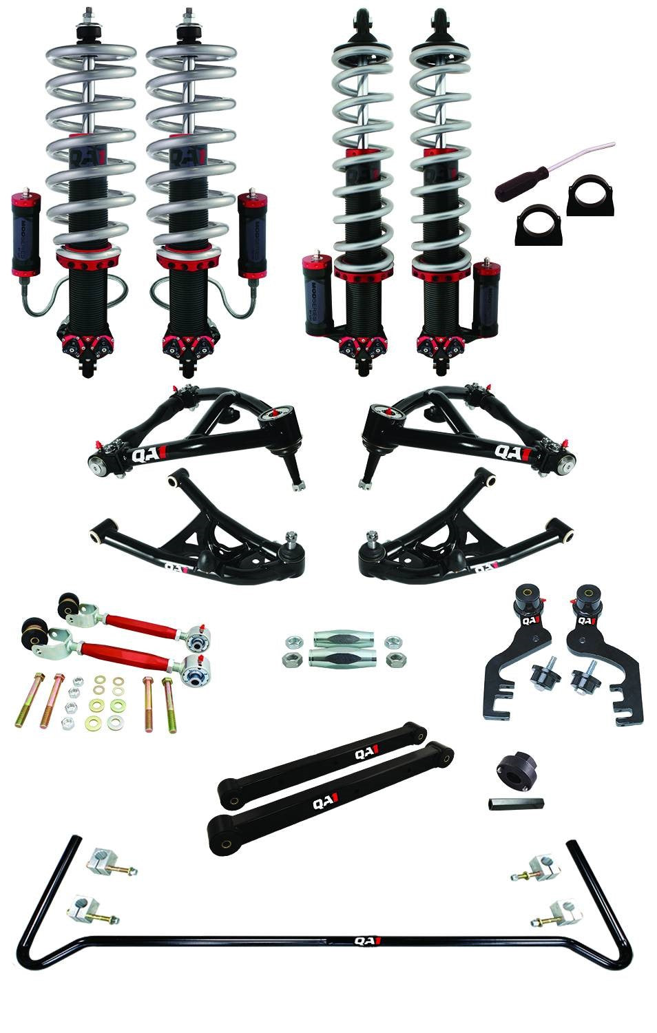 QA1 Drag Suspension Kit | 1973-1977 Buick Century - Level 3, W/ Shocks