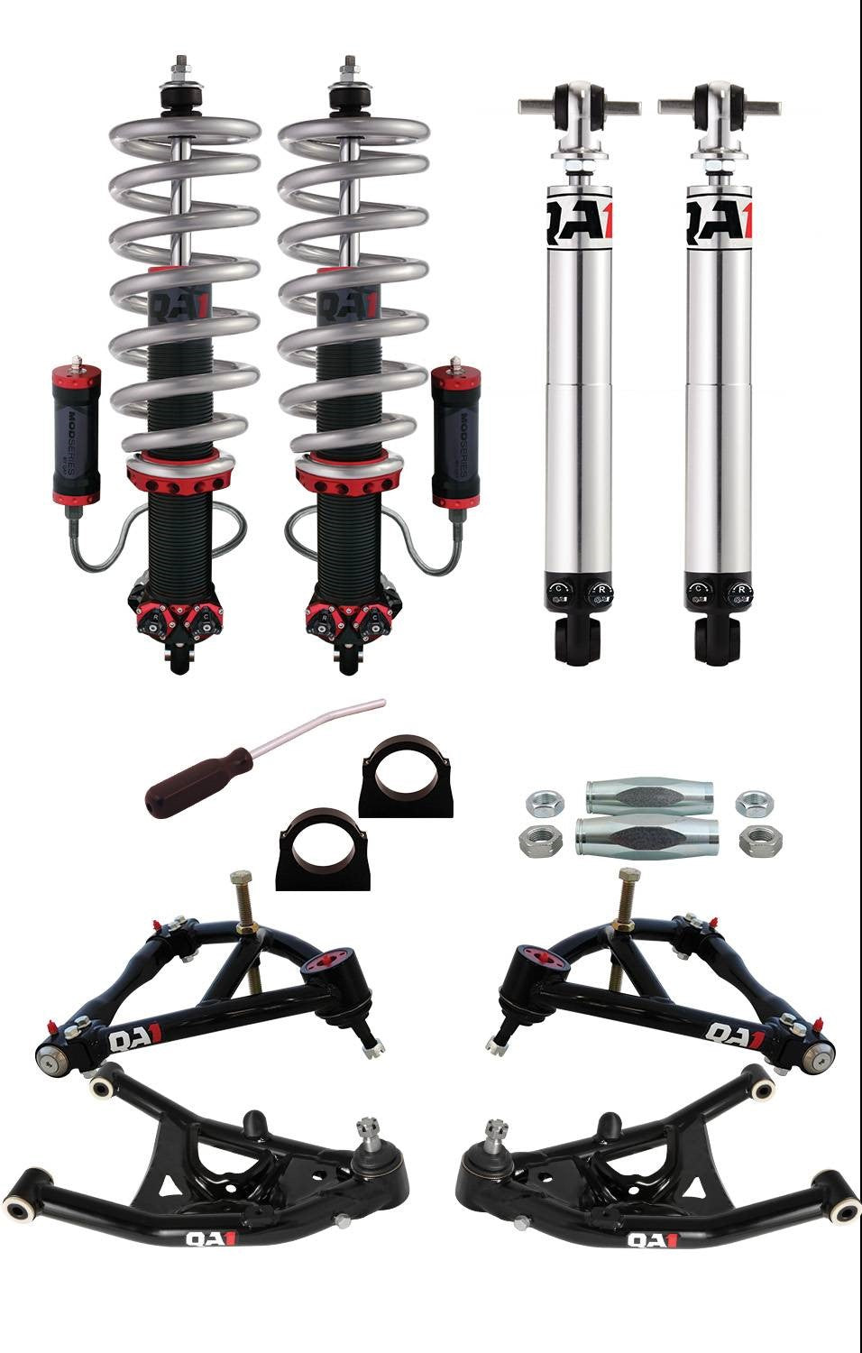 QA1 Drag Suspension Kit | 1973-1974 Buick Apollo - Level 3, W/ Shocks