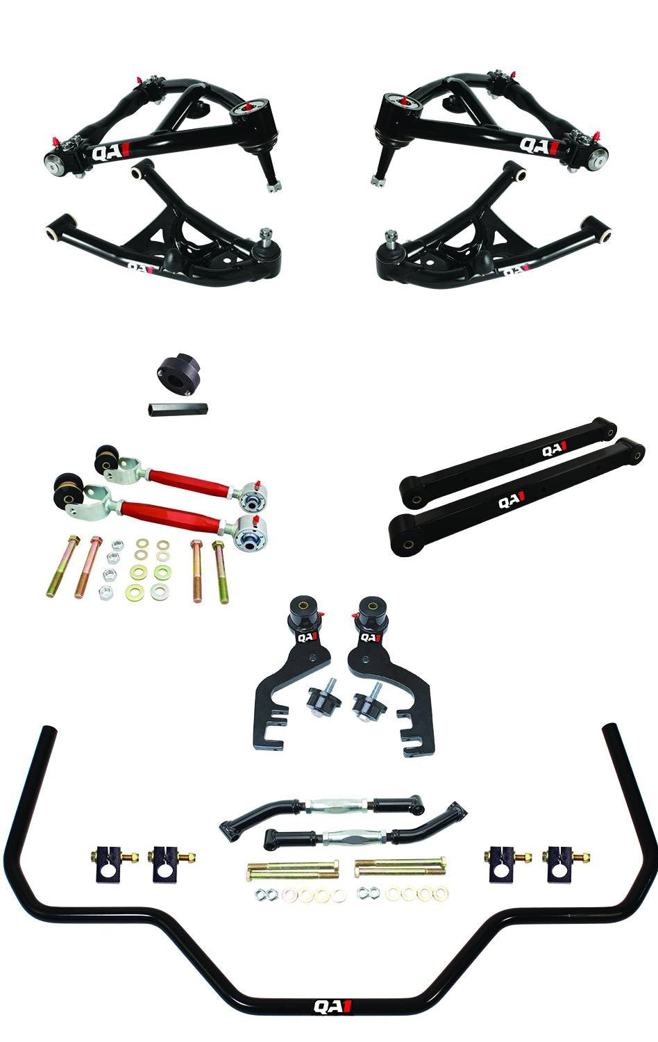 QA1 Drag Suspension Kit | 1969-1972 Buick Skylark - Level 3, W/O Shocks