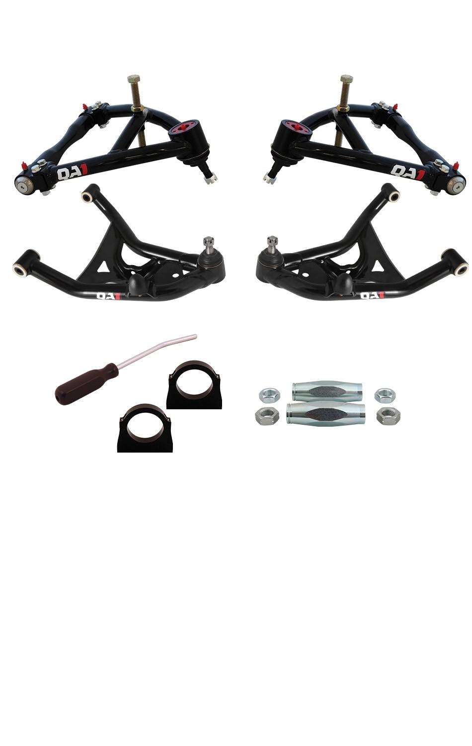 QA1 Drag Suspension Kit | 1976-1977, 1979 Buick Skylark - Level 3, W/O Shocks