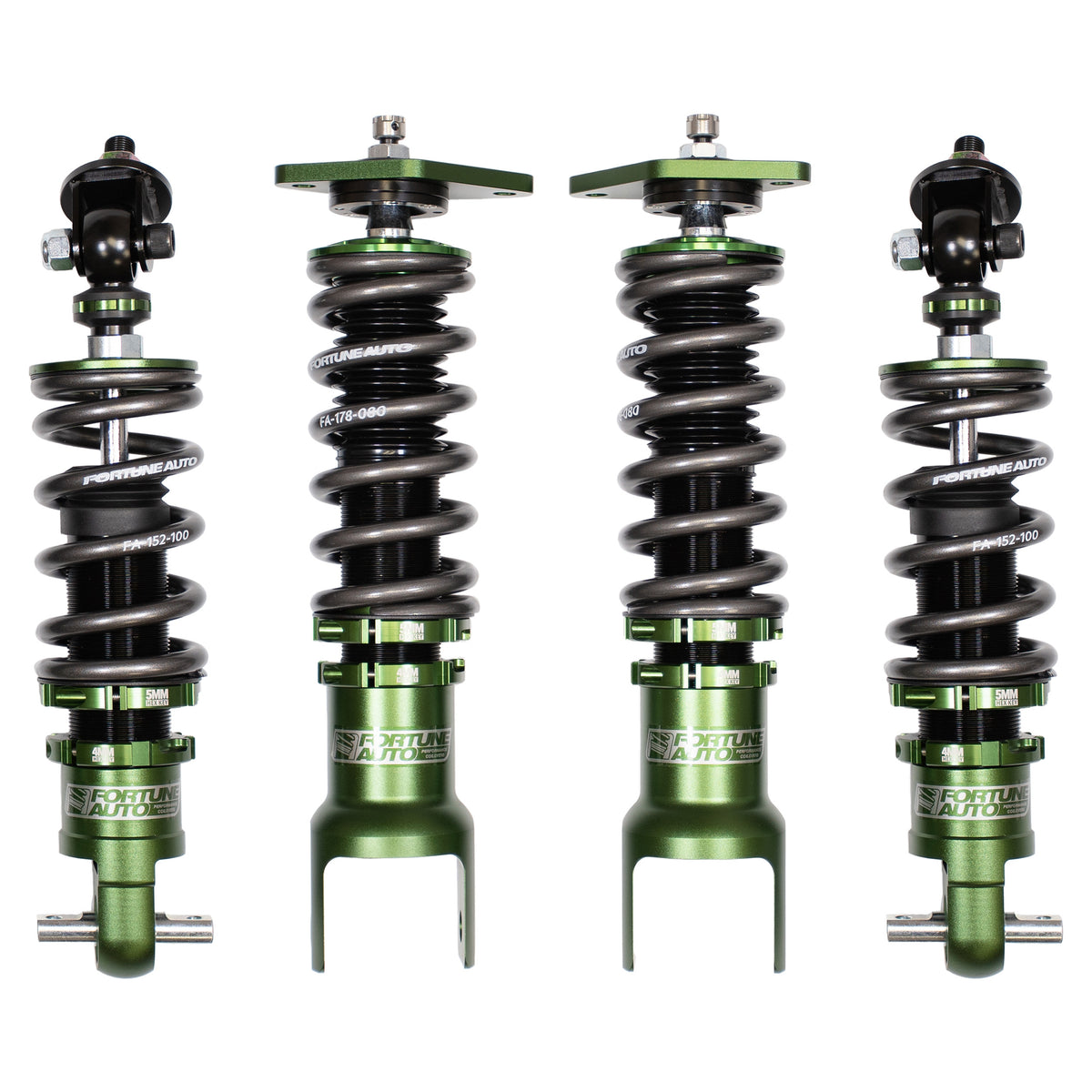 05-13 Chevrolet Corvette (C6) Fortune Auto Coilovers - 500 Series