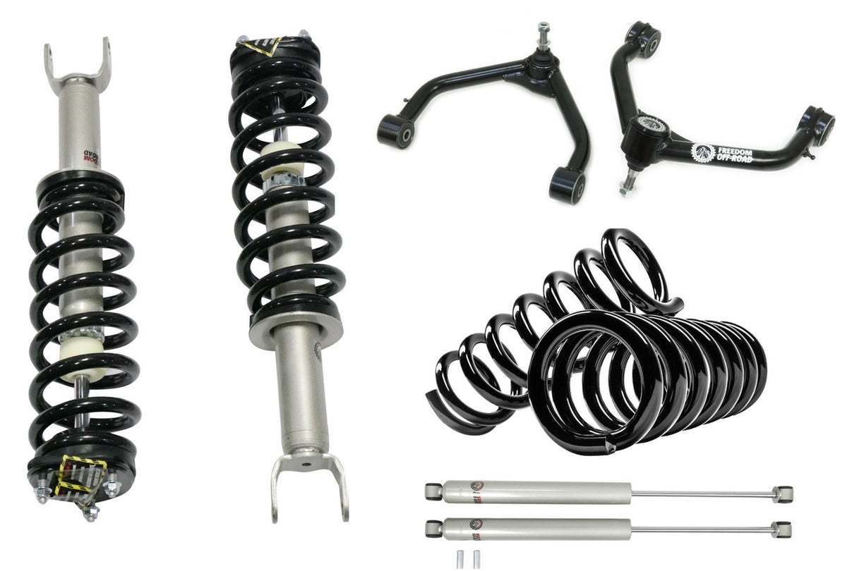 Freedom Off-Road 3 Inch Lift Kit Front Struts w/ Rear Lift Springs, Shocks, and Control Arms 12-18 Ram 1500/19-24 Ram 1500 Classic