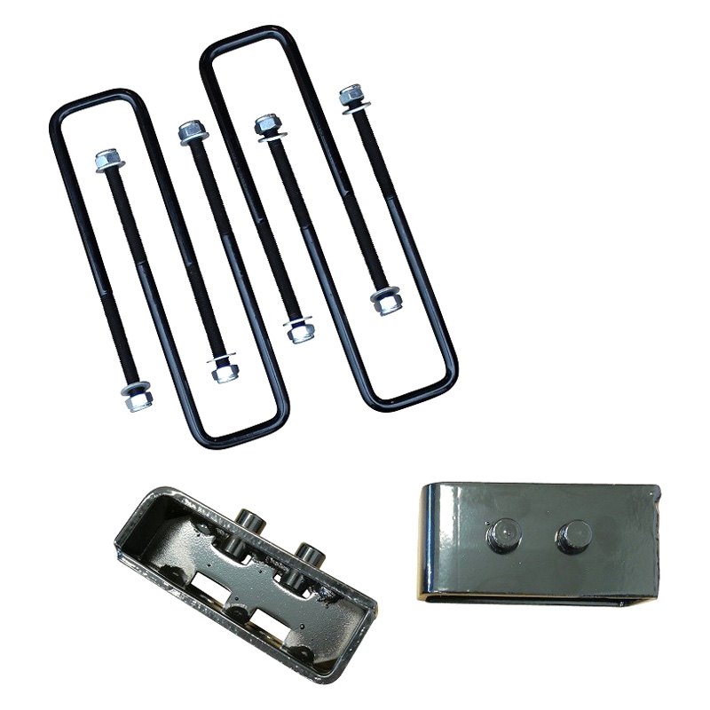 04-20 Ford F-150 Freedom Off-Road 2 Inch Rear Lift Blocks with Extended U-Bolts