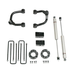 Freedom Off-Road 3 Inch Lift Kit Front Spacers w/ Rear Blocks, Shocks, and Control Arms 04-20 Ford F-150/06-08 Lincoln Mark LT