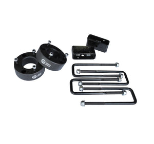 04-20 Ford F-150 Freedom Off-Road 3 Inch Front Strut Spacer 3 Inch Rear Lift Blocks with U Bolts + Lift Front Upper Control Arms