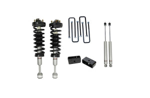 04-08 Ford F-150 Freedom Off-Road 3 Inch Front Lift Strut 2 Inch Rear Blocks with U-Bolts and Shocks