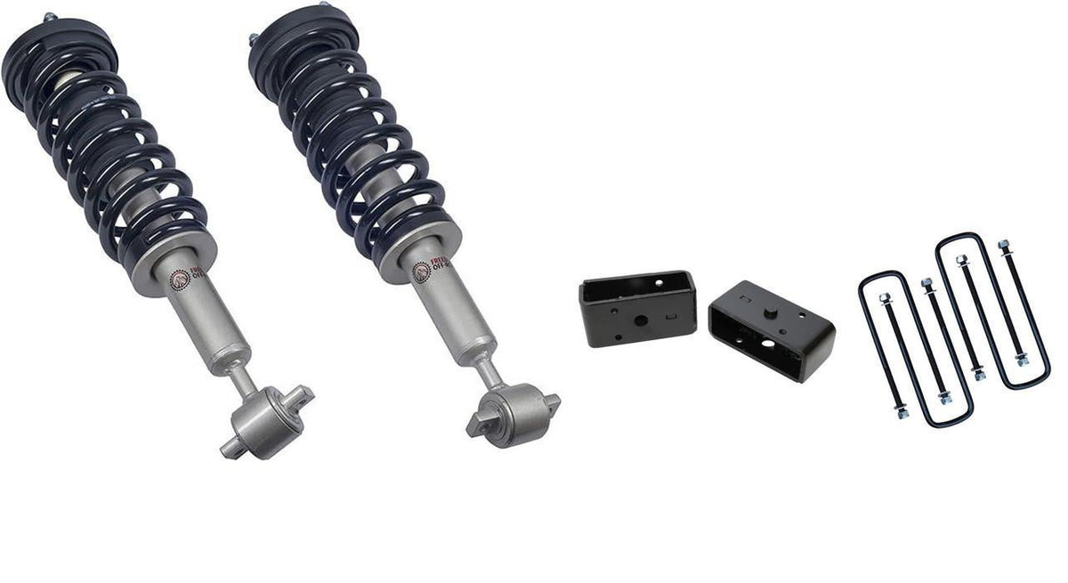 Freedom Off-Road Front 3 Inch Lift Struts w/ Rear 2 Inch Blocks (RWD Only) 2021-Present Ford F-150
