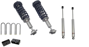 Freedom Off-Road Front 3 Inch Lift Struts w/ Rear 2 Inch Blocks and Shocks (RWD Only) 2021-Present Ford F-150
