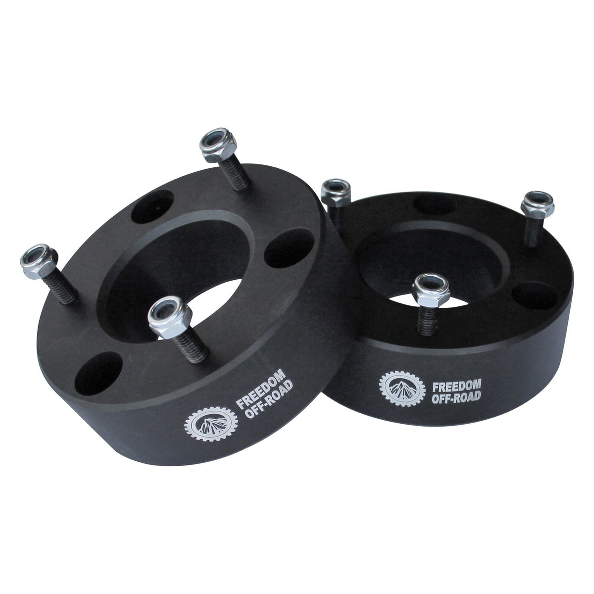 Freedom Off-Road 3 Inch Lift Kit Front Spacers w/ Rear Blocks 07-18 Chevrolet Silverado 1500/07-18 GMC Sierra 1500