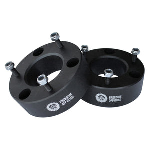 Freedom Off-Road 3 Inch Lift Kit Front Spacers w/ Rear Blocks 07-18 Chevrolet Silverado 1500/07-18 GMC Sierra 1500
