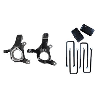 99-06 Chevrolet Silverado 1500 Freedom Off-Road 3 Inch Lift Spindles 3 Inch Rear Lift Blocks with U Bolts