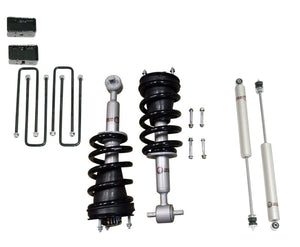 Freedom Off-Road 3.5 Inch Lift Kit Front Struts w/ Rear 3 Inch Blocks and Shocks 07-18 Chevrolet Silverado 1500/07-18 GMC Sierra 1500