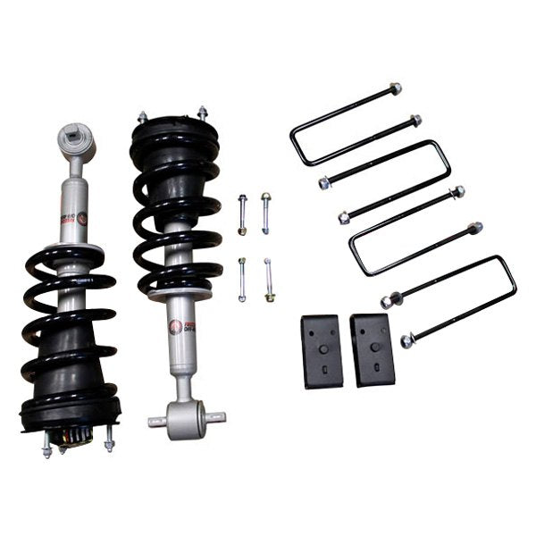 07-18 Chevrolet Silverado 1500 Freedom Off-Road 3 Inch Front Lift Struts 2 Inch Rear Blocks with U-Bolts