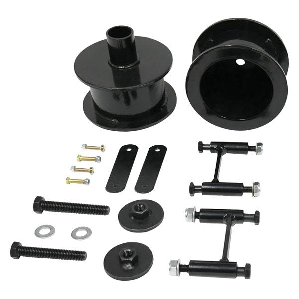 07-18 Jeep Wrangler JK Freedom Off-Road 3 Inch Rear Coil Spring Spacers with Shock Extenders and Brake Line Brackets