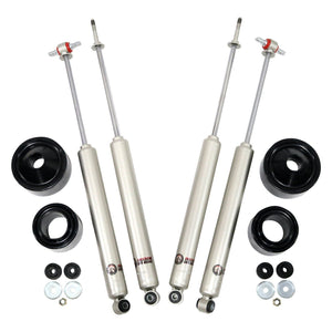 07-18 Jeep Wrangler JK Freedom Off-Road 2.5 Inch Front / 2.5 Inch Rear Lift Spacers with Shocks