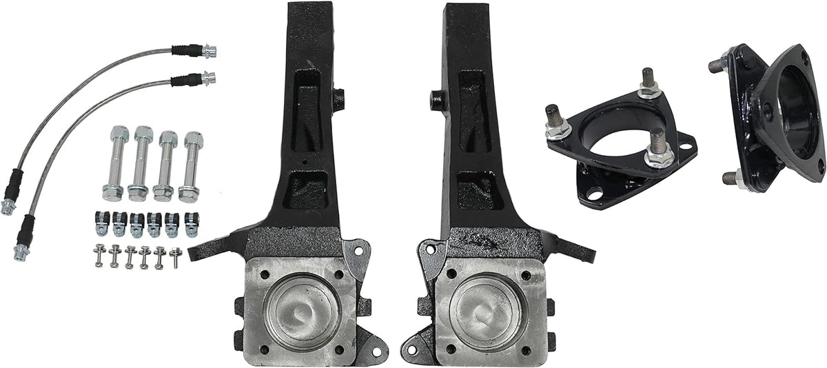 Freedom Off-Road 7 Inch Front Lift Kit w/Extended Brake Lines 05-23 Tacoma RWD